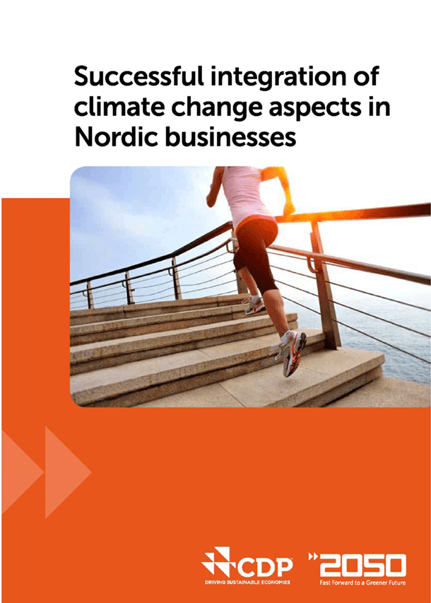 Successful integration of climate change aspects in Nordic businesses