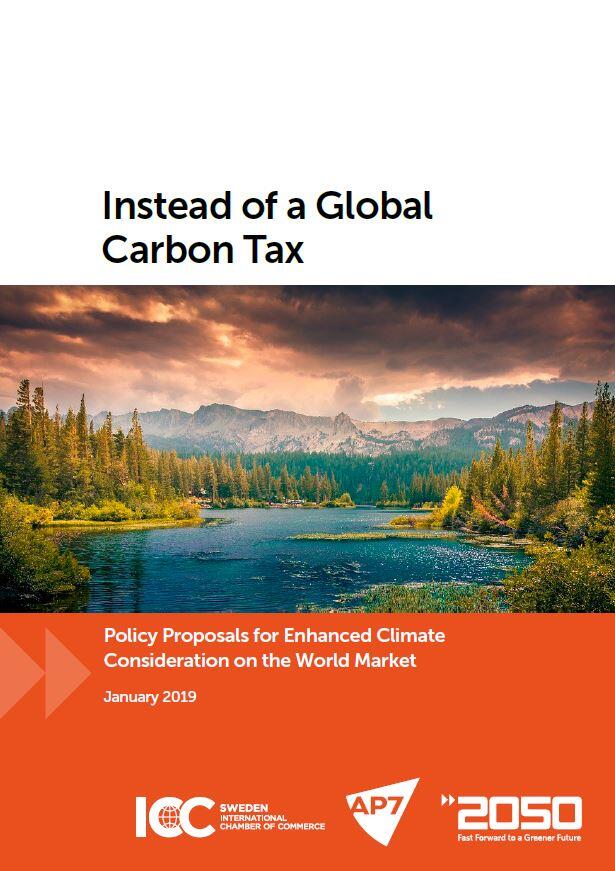 Instead of a Global Carbon Tax